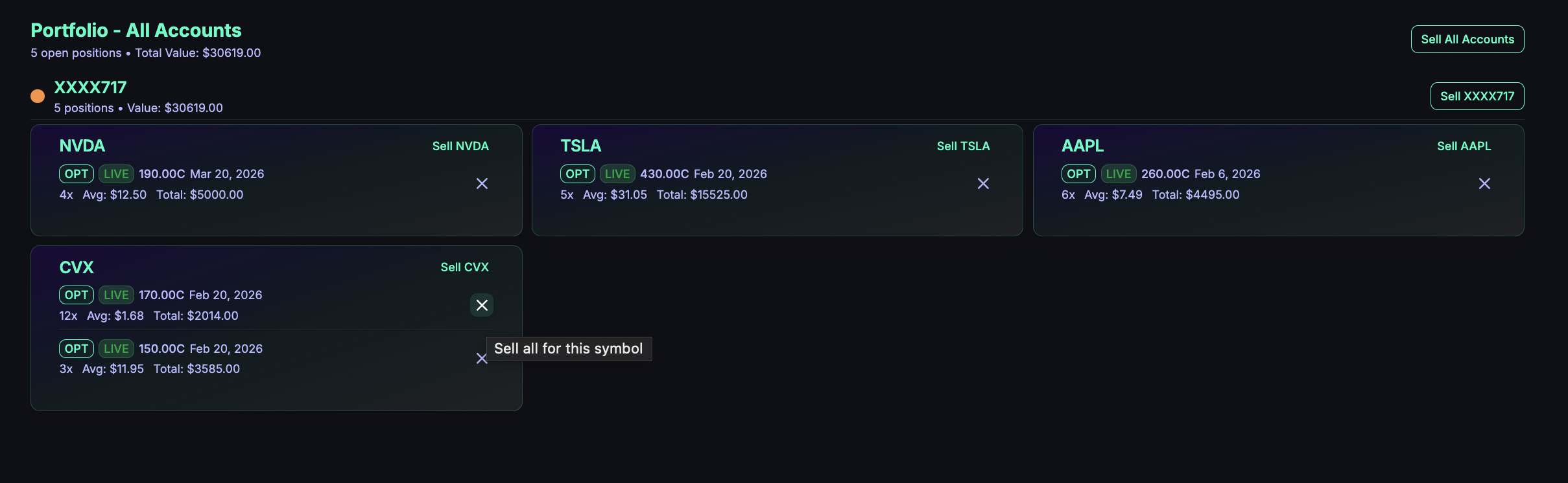 Single-Click & Auto Trading